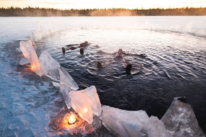 Aurora Arctic Ice Floating in Rovaniemi, Small-group - Arctic Ice Floating in Rovaniemi: The “Suit + Sky” Idea That Works