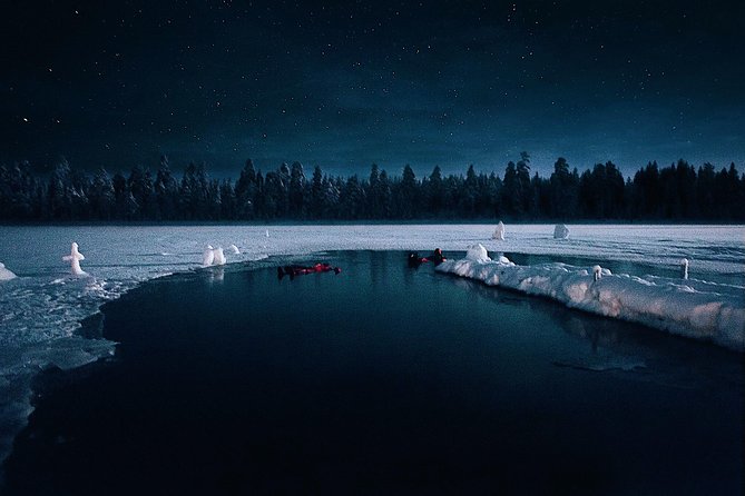 Aurora Ice Floating in Rovaniemi - Safartica and the Route Out of Rovaniemi