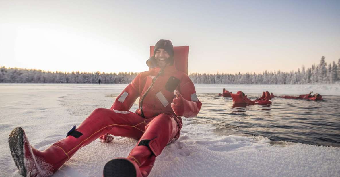 Daytime Ice Floating Rovaniemi, Frozen Lake Experience - Why Ice Floating Feels Different Than It Sounds