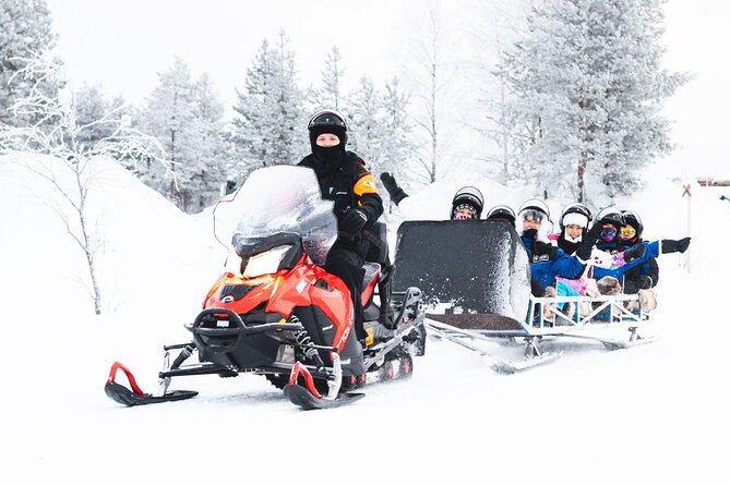 Family Snowmobile Safari from Santa Claus Village - When Kids Get Behind the Wheel: Mini-Snowmobile Rules