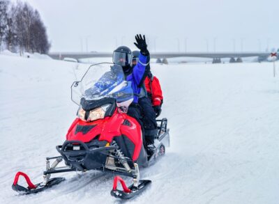 From Rovaniemi: 2-Hour Snowmobile Safari - Gear Up for Real Winter: Balaclava, Helmet, Gloves, Overalls