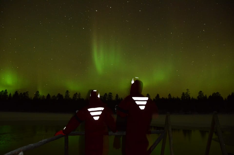 From Rovaniemi: Ice Floating under Aurora Borealis - Ice Floating Under Aurora Borealis: The bizarre plan that actually makes sense