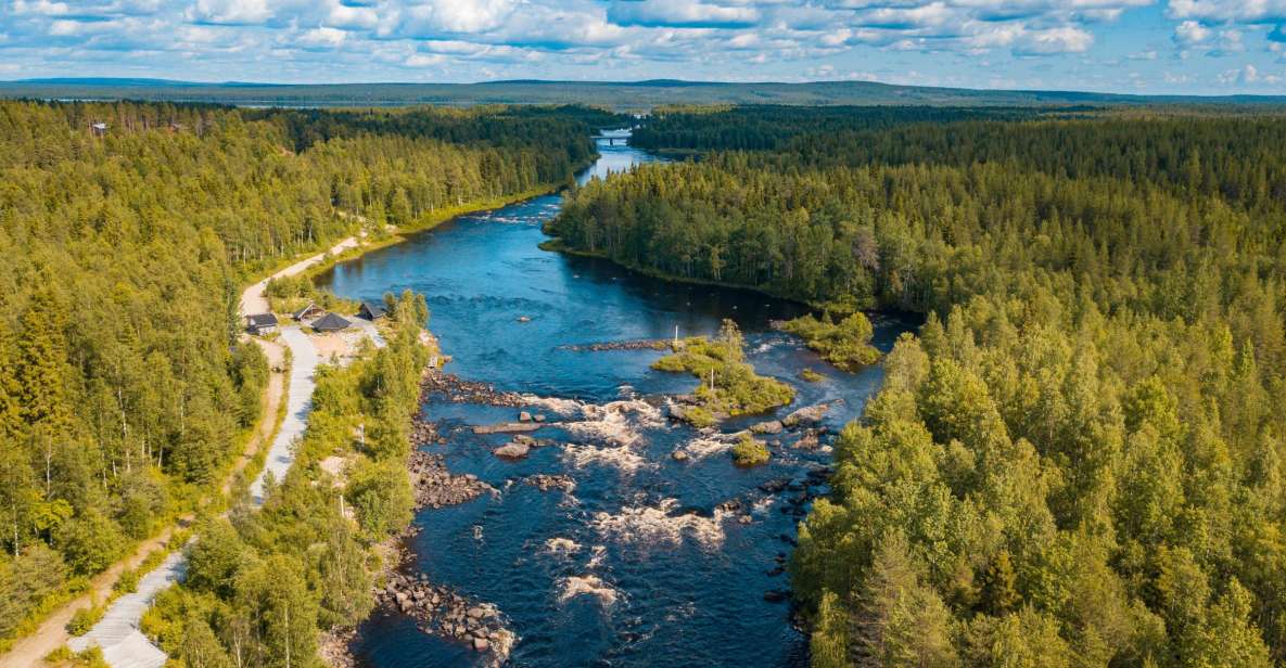 From Rovaniemi: Vikaköngäs Forest Hiking Tour - The wooden hanging bridge moment: why the gorge is the star