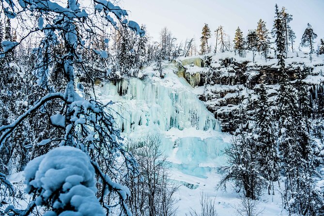 Frozen Waterfalls of Korouoma Canyon tour with Pro Photos & BBQ - Korouoma Canyon’s frozen waterfalls: what you’re really seeing