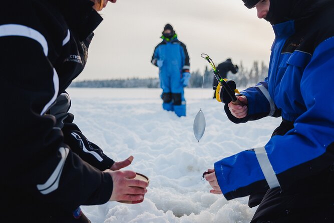 Ice Fishing and Snowmobile Safari Combo in Lapland - Shared Snowmobiles, Driver Rules, and Liability to Understand