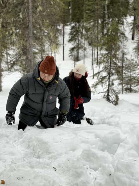 Korouoma Canyon Frozen Waterfalls Hike & Private Teepee BBQ - Wildlife-Spotting Breaks That Keep the Day Interesting