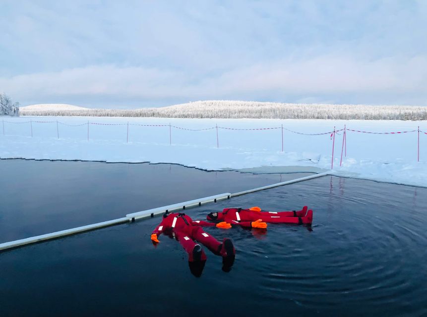 Lapland: Ice Fishing, Floating & BBQ Snow Adventure - From Arctic Forest to a Frozen Lake: How the Day Flows