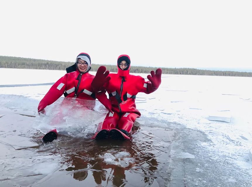 Lapland: Ice Fishing, Floating & BBQ Snow Adventure - The BBQ Break in a Kota: Salmon, Marshmallows, and Warm Fuel