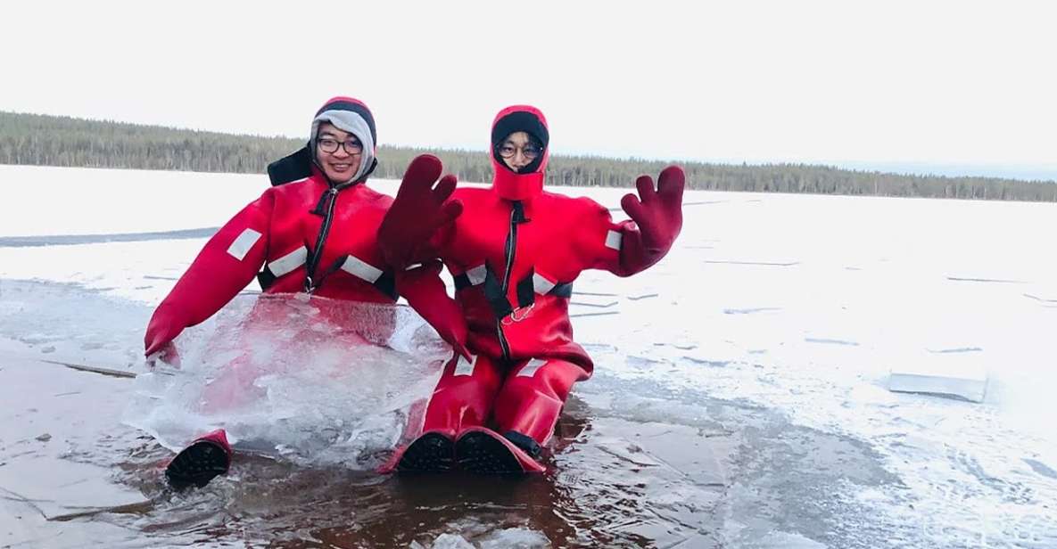 Lapland: Ice Fishing, Floating & BBQ Snow Adventure - Ice Fishing Lessons: Tools, Hole-Making, and Realistic Expectations