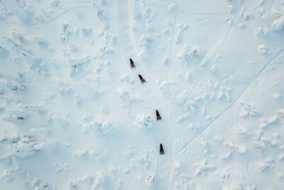 Lappish Lunch Break -Snowmobiling, ice fishing and tasty food - What the 5-hour winter safari really includes
