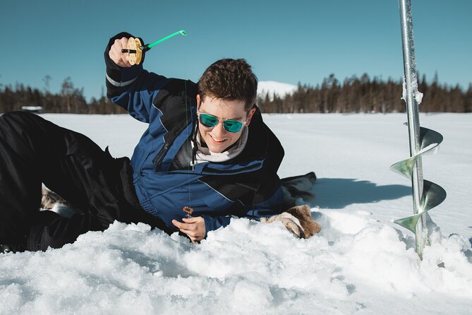 Lappish Lunch Break -Snowmobiling, ice fishing and tasty food - Price and value: what $233.94 buys you
