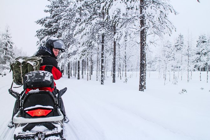 Northern Lights Snowmobile Driving Safari - Gear Up at Lapland Welcome: Your Night Starts Before You See Anything