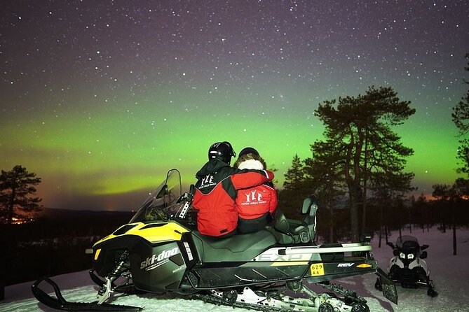 Northern Lights Snowmobile Hunt - The Campfire Stop: Warm Snacks, Cold Weather Reality, and Toilets