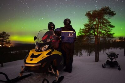 Northern Lights Snowmobile Hunt - The Snowmobile Trek: How Twin Driving Works and What to Expect