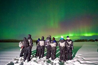 Northern Lights Tour Snowmobile Driving - Pickup at Pekankatu 3: Easy Start, Small-Group Control