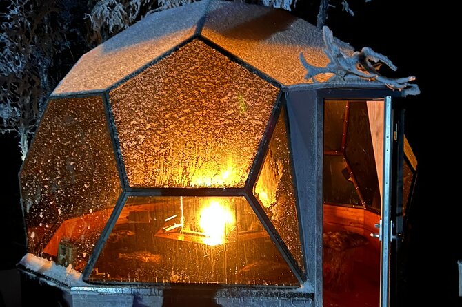 Private Glass Igloo Dinner on the Shore of Frozen Lake - Rovaniemi pickup and the trip out to the lake area