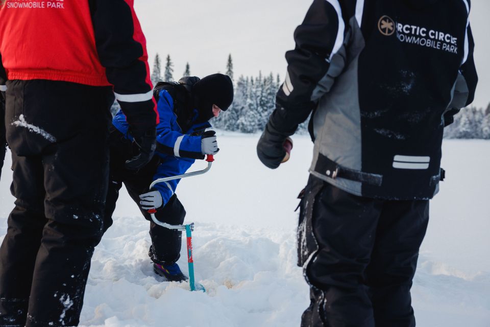 Rovaniemi: Arctic Circle Ice Fishing Experience - The 4-Hour Flow: Drill a Hole, Fish Properly, Then Warm Up