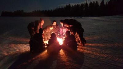 Rovaniemi: Aurora Borealis Snowmobile Safari with Campfire - Pickup in Rovaniemi and what to do when you arrive