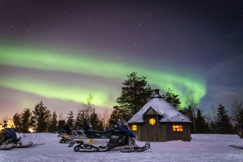 Rovaniemi: Aurora Borealis Snowmobile Safari with Campfire - Northern Lights odds: what you can control and what you can’t