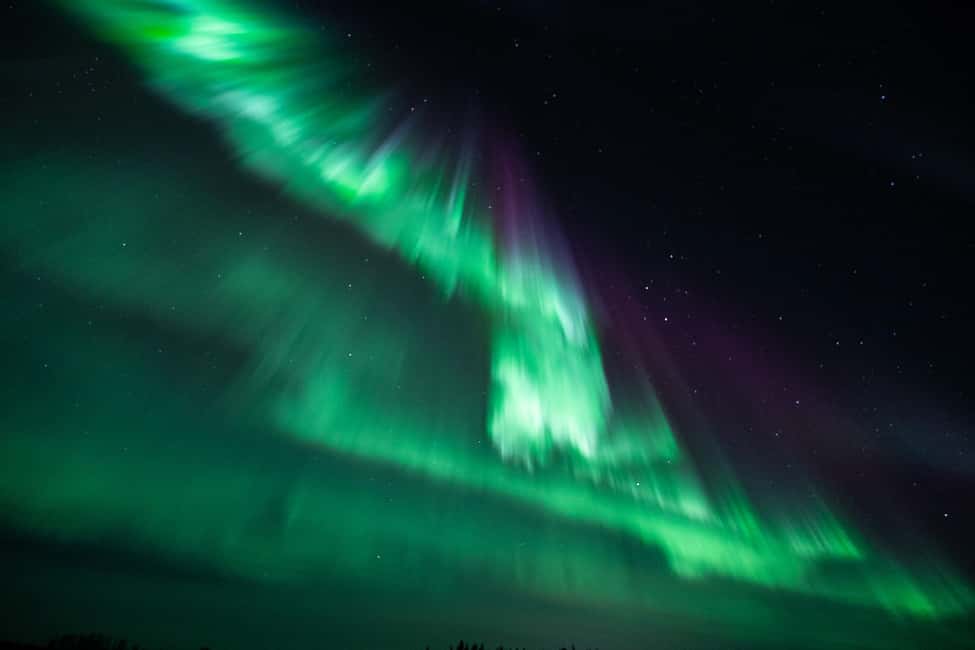 Rovaniemi: Aurora Hunt - Free Photos, 100% Guaranteed Refund - How the aurora hunt really runs at 7:00 PM
