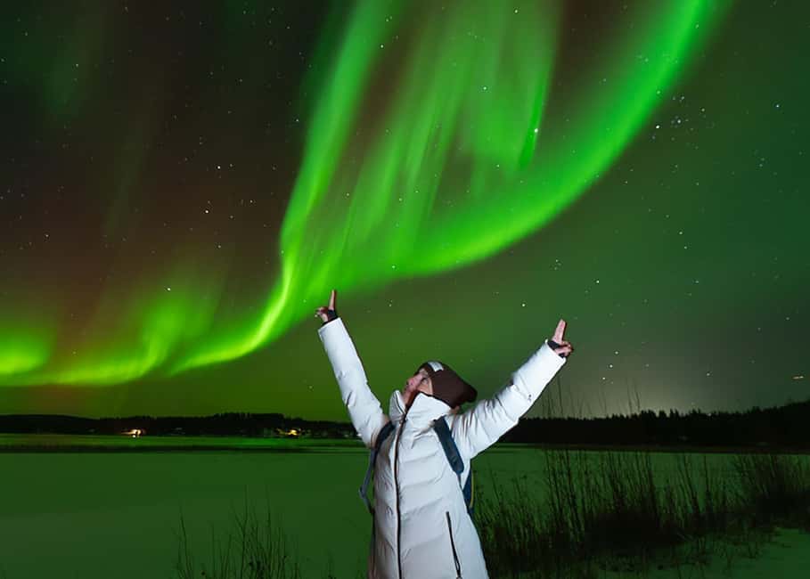 Rovaniemi: Aurora Hunt with Money-Back Guarantee and Photo - FAQ