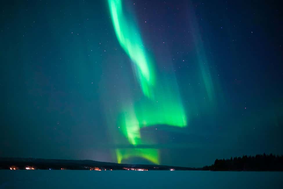 Rovaniemi: Aurora hunting and a fireside BBQ experience - Fireside BBQ in the Arctic: the meal is the comfort engine
