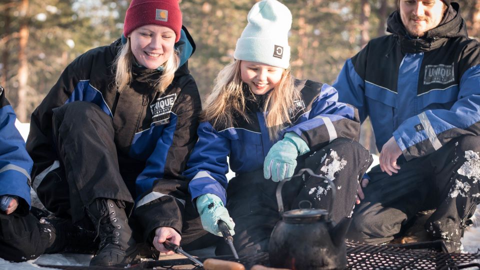 Rovaniemi: Family Snowmobile Safari with Campfire and Snacks - Rovaniemi family snowmobile safari: what makes this one work