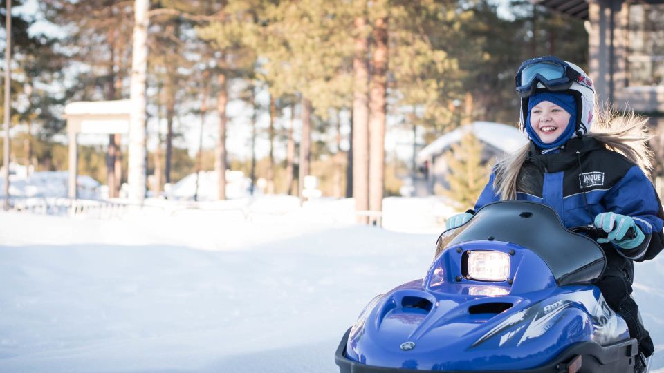 Rovaniemi: Family Snowmobile Safari with Campfire and Snacks - Small-group size: why it feels calmer with kids