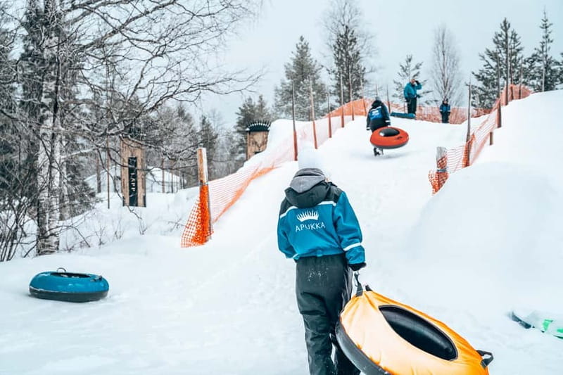 Rovaniemi: Full-Day Snow and Fun Activities - What the day feels like around lunch at 13:00