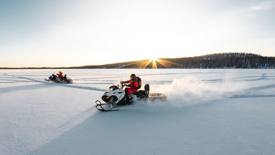 Rovaniemi: Full-Day Snowmobile Safari into the Wilderness - The ride itself: forests, frozen water, and the kind of quiet you remember
