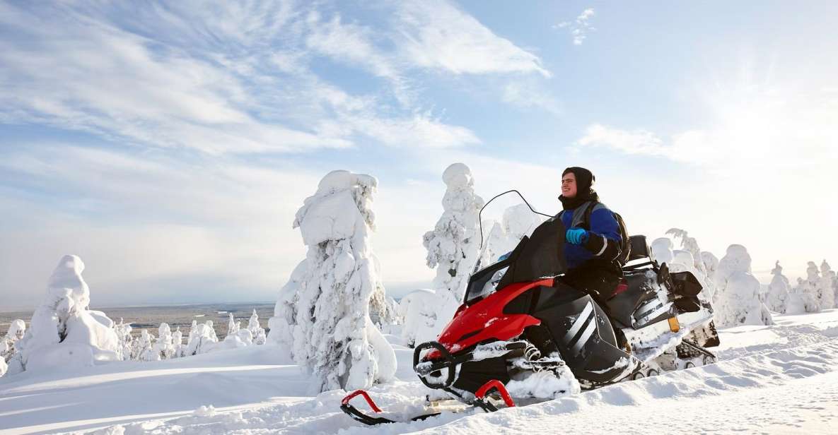 Rovaniemi: Guided Wilderness Snowmobile Ride - Quick Take