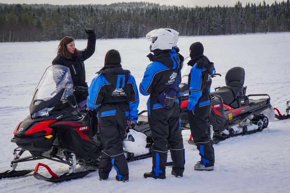 Rovaniemi: Guided Wilderness Snowmobile Safari & Barbeque - Who Can Drive, Who Rides, and How Kids Are Handled
