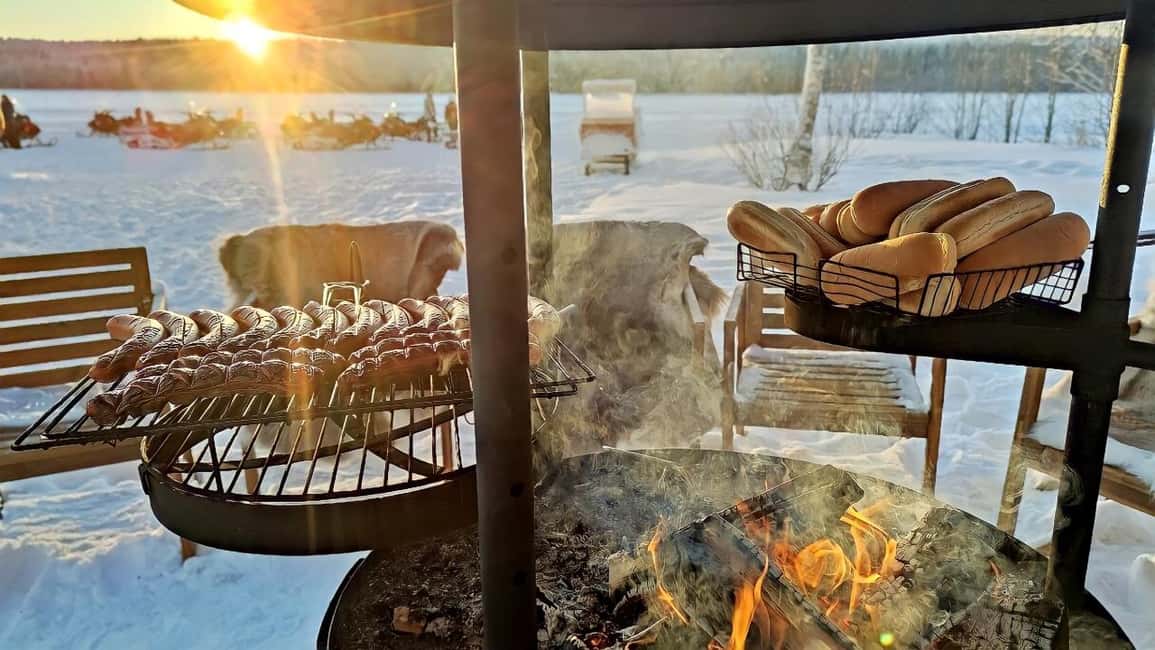 Rovaniemi: Guided Wilderness Snowmobile Safari & Barbeque - Guided by Real People: What the Tour Team Adds