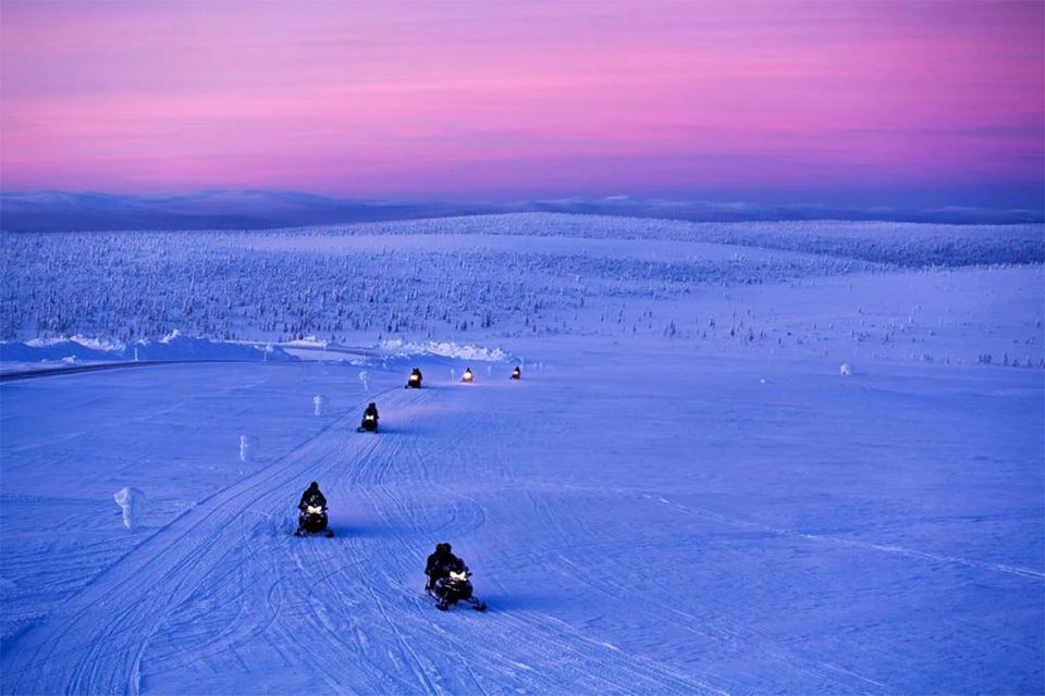 Rovaniemi: Half-Day Snowmobile & Ice Fishing Experience - Snowmobile safari through Nordic forests: twin driving without the stress
