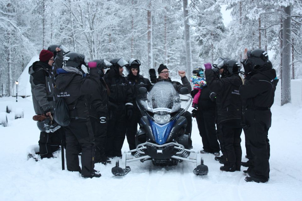 Rovaniemi: Husky & Reindeer Experience with Snowmobile Ride - Reindeer farm stop: your 500m sledge ride and driver certificate