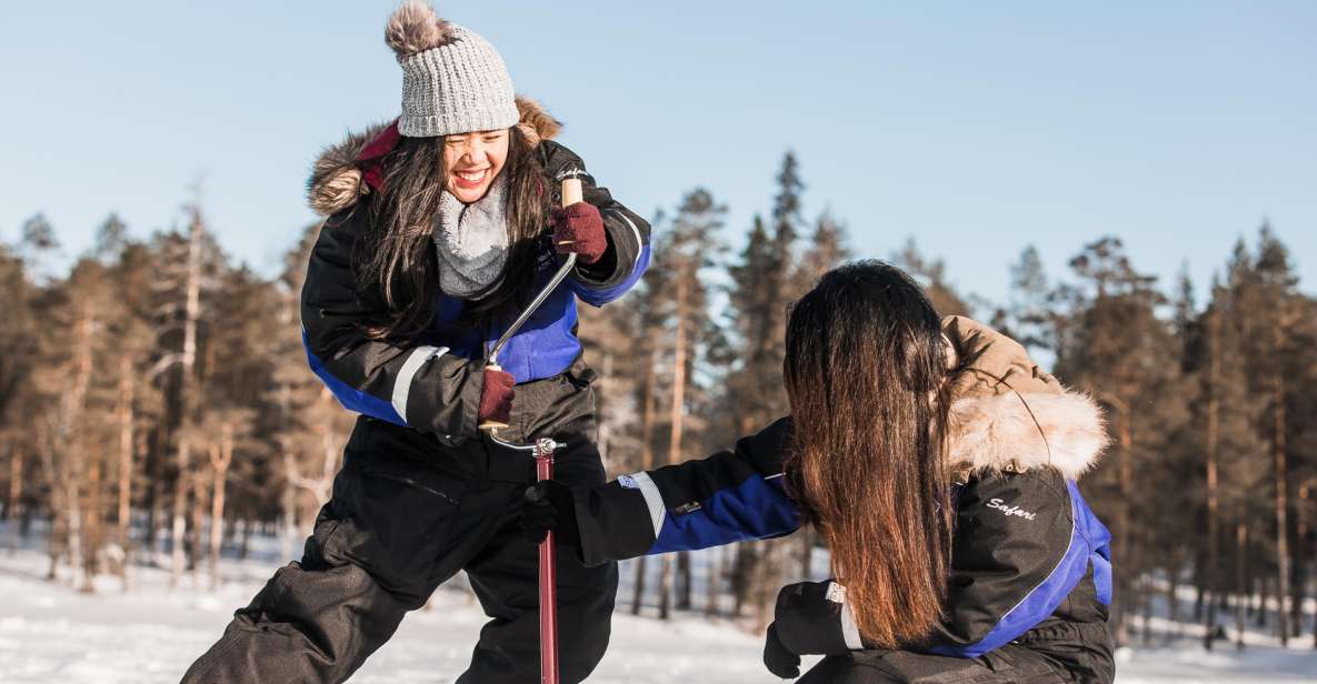 Rovaniemi: Ice Fishing Experience - Your Frozen-Lake Classroom: Drilling the Hole and Learning the System