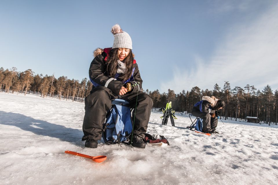 Rovaniemi: Ice Fishing Experience - Cooking Over the Fire: Food, Firelight, and the Arctic Routine