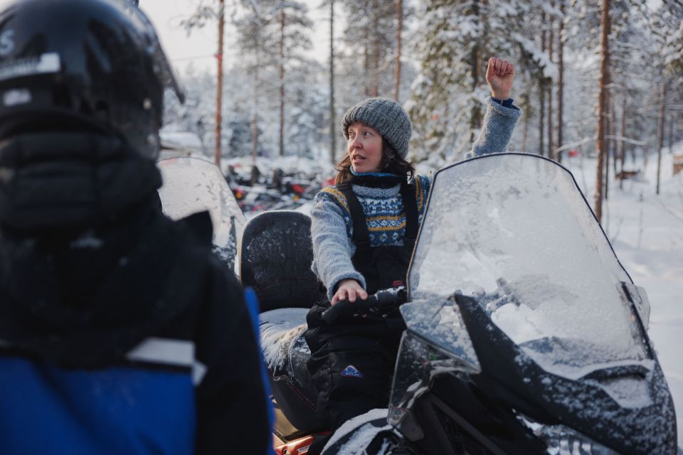 Rovaniemi: Ice Fishing & Snowmobile Safari Combo Day - Rovaniemi’s Snowmobile Safari: 20 km of Arctic Forest Views