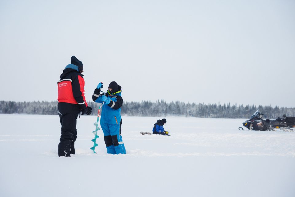 Rovaniemi: Ice Fishing & Snowmobile Safari Combo Day - Wildlife and Polar Bear Chances: Setting Expectations