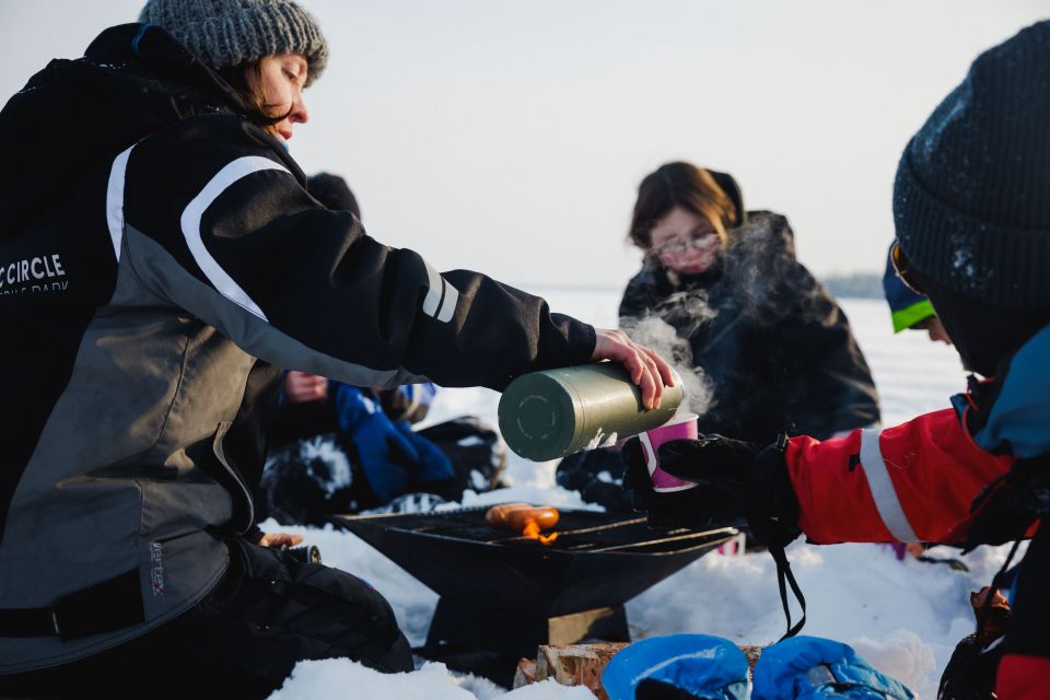 Rovaniemi: Ice Fishing & Snowmobile Safari Combo Day - Snowmobile Rules, Sharing, and Insurance You Should Understand
