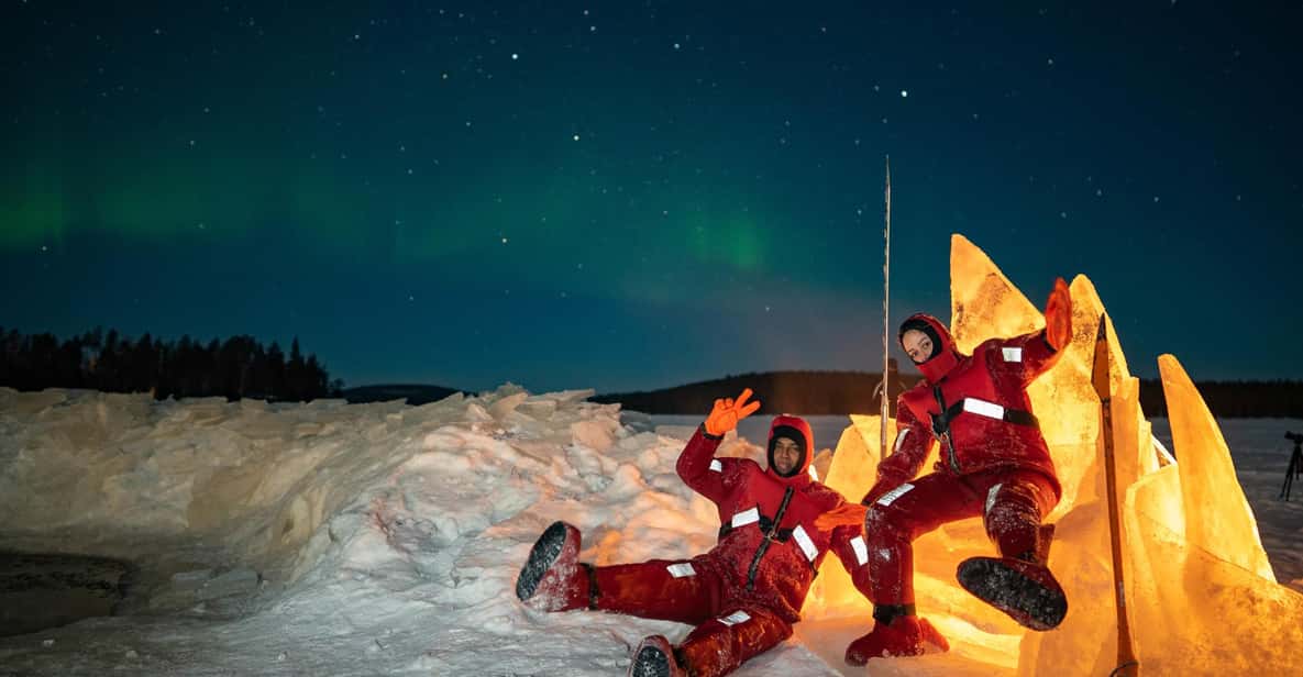 Rovaniemi: Ice Floating in Forest Lake with Aurora Borealis - Who should book this ice floating tour—and who should skip it
