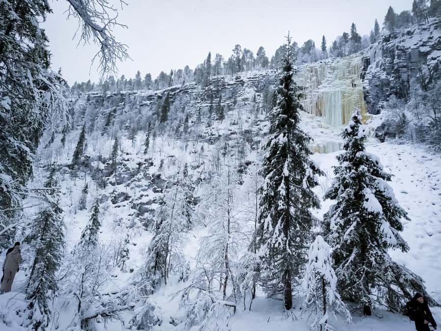 Rovaniemi: Korouoma Canyon & Frozen Waterfalls Tour with BBQ - Weather, Slippery Paths, and How to Judge Your Comfort Level