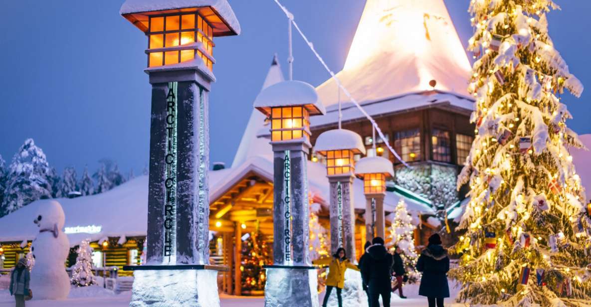 Rovaniemi: Meet Santa Claus, Reindeer Sleigh Ride & Huskies - Why a 5-hour Santa Village plan makes sense in Rovaniemi