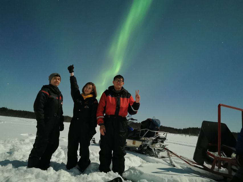 Rovaniemi: Northern Lights Sledge Ride - The real 3-hour flow: pickup, forest time, aurora stops