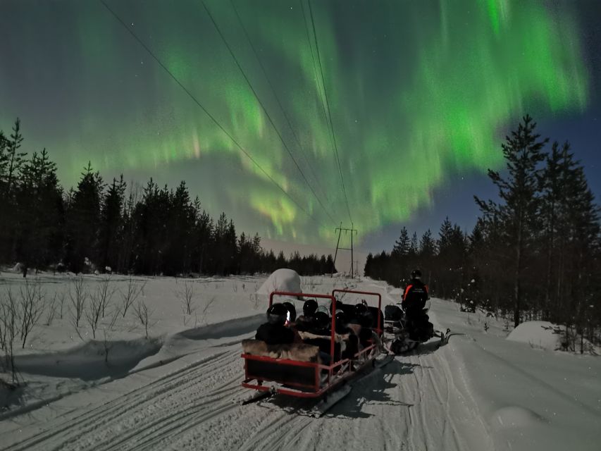 Rovaniemi: Northern Lights Sledge Ride - Meeting points in Rovaniemi: where you start the night