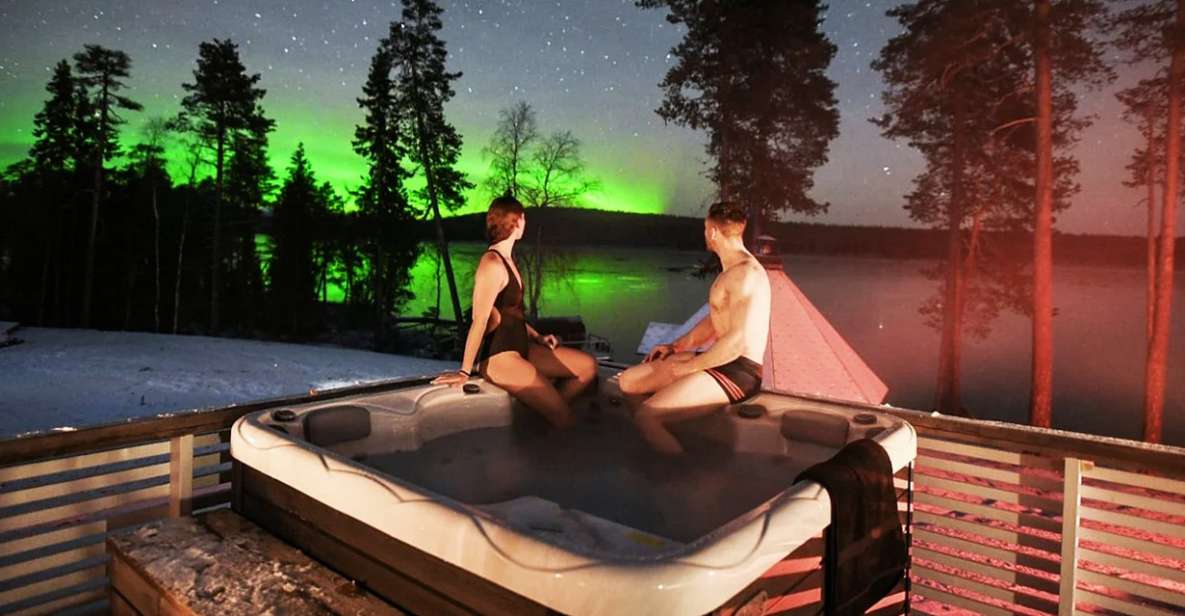 Rovaniemi: Northern Lights Trip with Arctic Sauna & Jacuzzi - A 3-hour Rovaniemi loop: sauna, ice, aurora chances