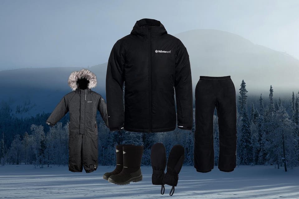 Rovaniemi: Rent Winter Clothing Sets - What you actually get in the Winterent set (and what’s missing)