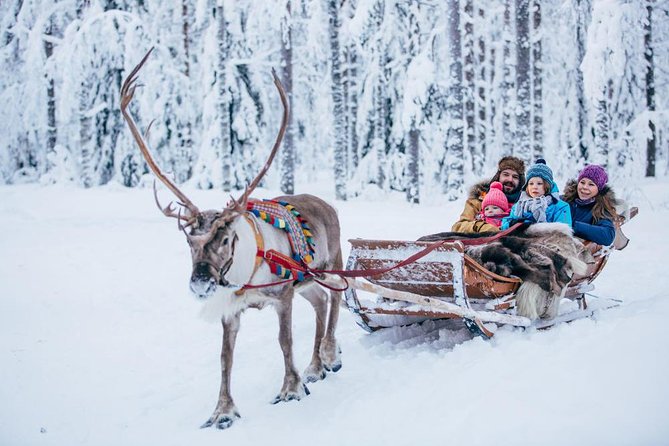 Rovaniemi Santa Claus Village Husky Reindeer Farm Arctic Museum - Arktikum Arctic Museum: Sami culture, Ice Age to now, and Northern Lights learning