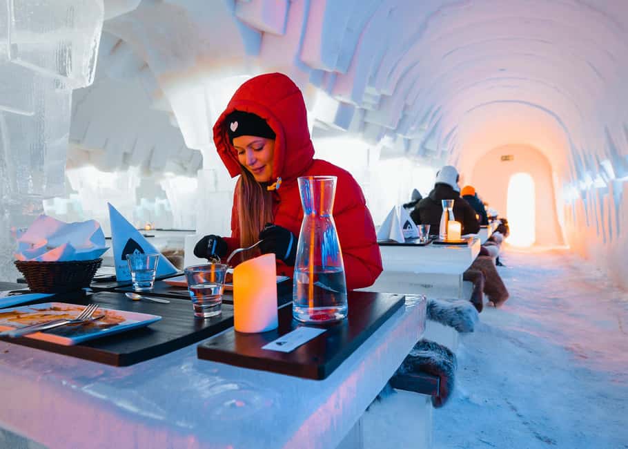 Rovaniemi: Snow Hotel Tour and Ice Restaurant Dinner - Step one: the SnowHotel guided tour (and what makes it worth your time)