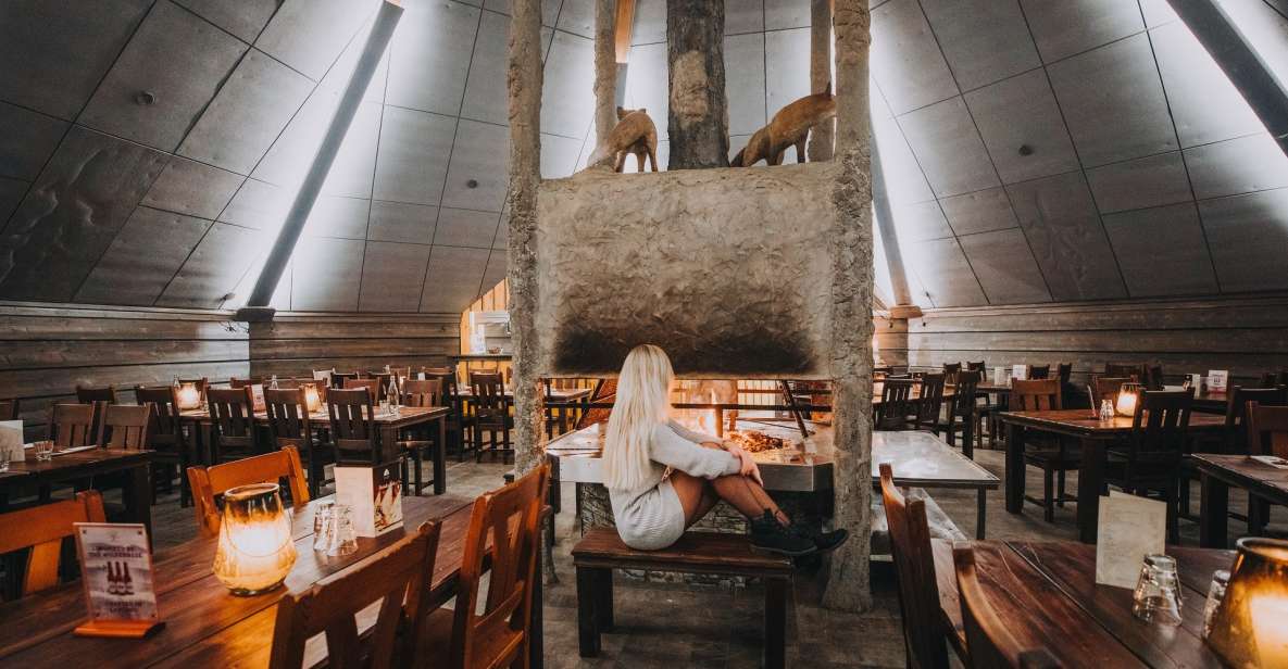 Rovaniemi: Snow Hotel Tour with Food by the Fire - Snow fun included: kick sledding and toboggan hill time